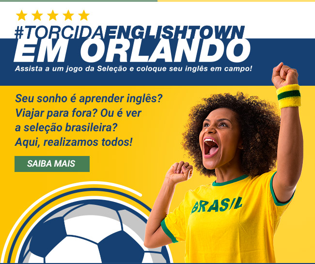 Seu sonho é aprender inglês? Viajar para fora? Ou é ver a seleção brasileira? Aqui, realizamos todos!